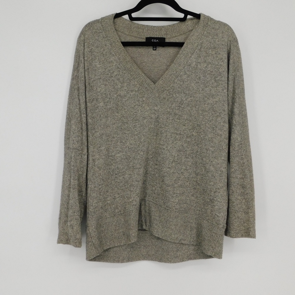 COA Grey Long Sleeve Top